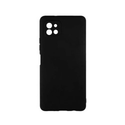 Funda de Silicona con Marco de Cámara para Samsung Galaxy A22 5g Negro